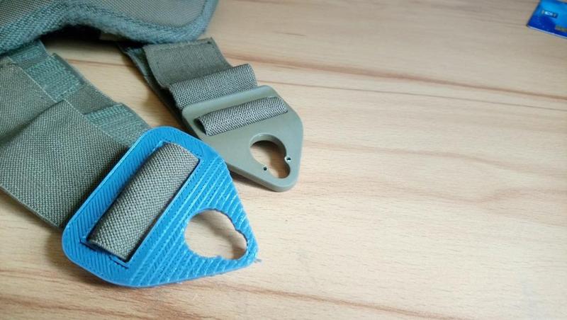 Military kneepad strap