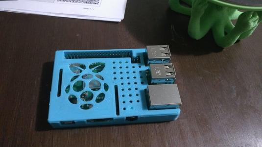 Raspberry Pi 3 Model B+ top (with POE pins)