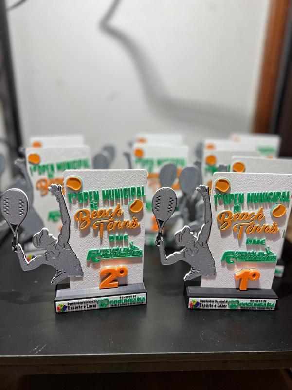 Beach Tennis  trophy - Troféu
