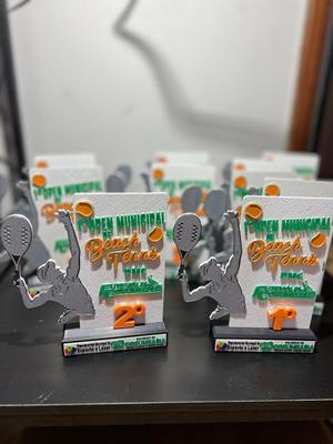 Beach Tennis  trophy - Troféu