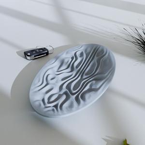 Wave Tray V1 by arcforms3d