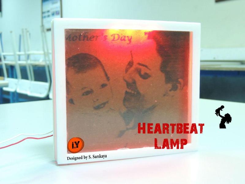 HEARTBEAT LAMP - MOTHER'S  DAY GIFT