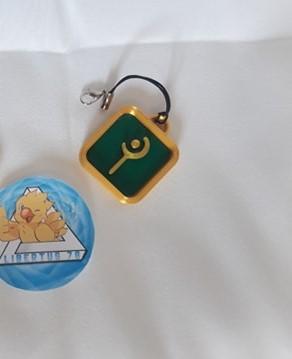 mage white/white mage final fantasy Job Keychain