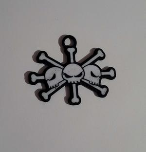 Blackbeard Pirates Keychain (One Piece)