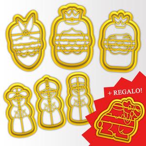 Three Wise Men Cookie Cutters + Camel