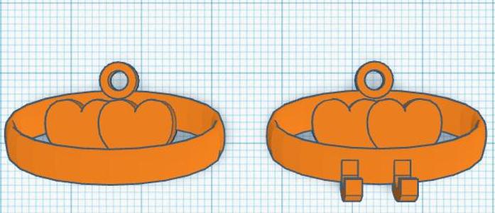 Marriage Symbol (Charm Keyholder Included)