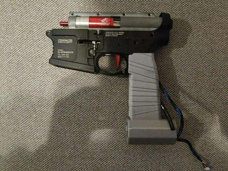 Airsoft HPA grip Wolverine Storm