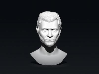 Huge Jackman Bust
