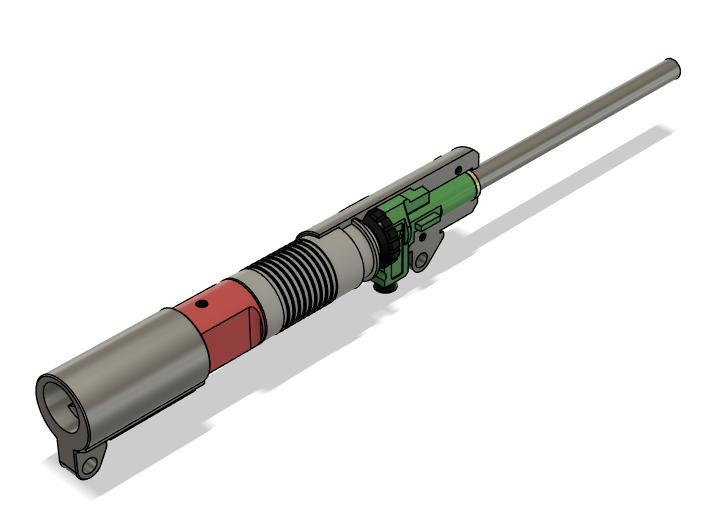 MTW carbon tube upper & alignment kit for Wolverine Inferno MTW & Begadi PRO Neptune