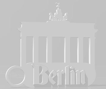 Berlin key chain (Brandenburg Gate Monument)