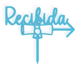 RECIBIDA 3 CAKE TOPPER