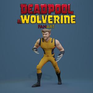 DEADPOOL & WOLVERINE | WOLVERINE FANART