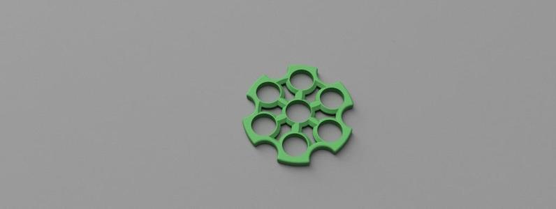 nickel 6 Shooter Fidget Spinner