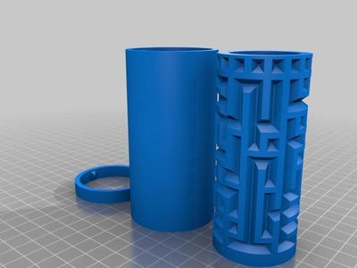 Maze Cylinder Box Visible or Hidden