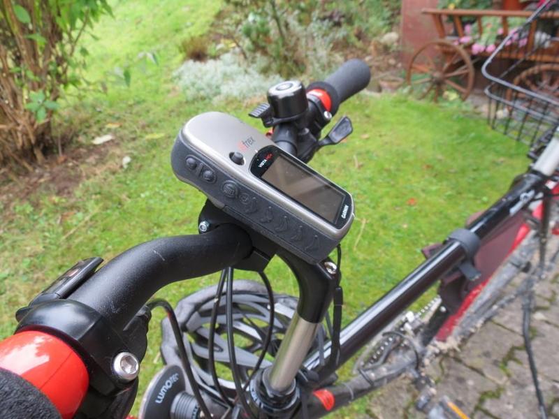 Bike handlebar mount for Garmin eTrex C/Cx/HCx 