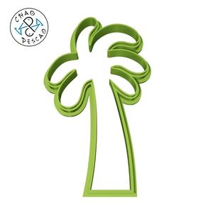 Palm Tree  - Cookie Cutter - Fondant - Polymer Clay