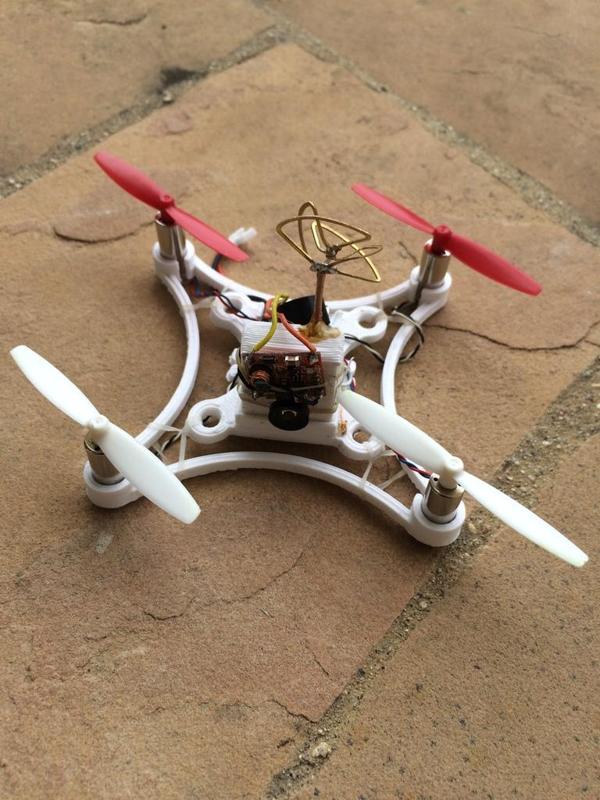 Minimal frame for 65mm props and 8.5mm motors