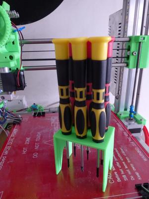 Mini screwdriver stand
