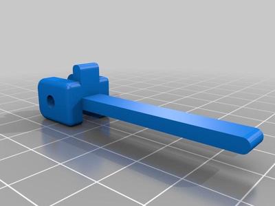 Pivot Lever for a Prusa i3 Y Carriage EndStop Switch