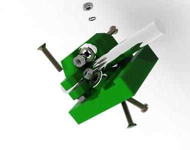 Changeover of the SC8UU bearing by 623ZZ 3x10x4 mm