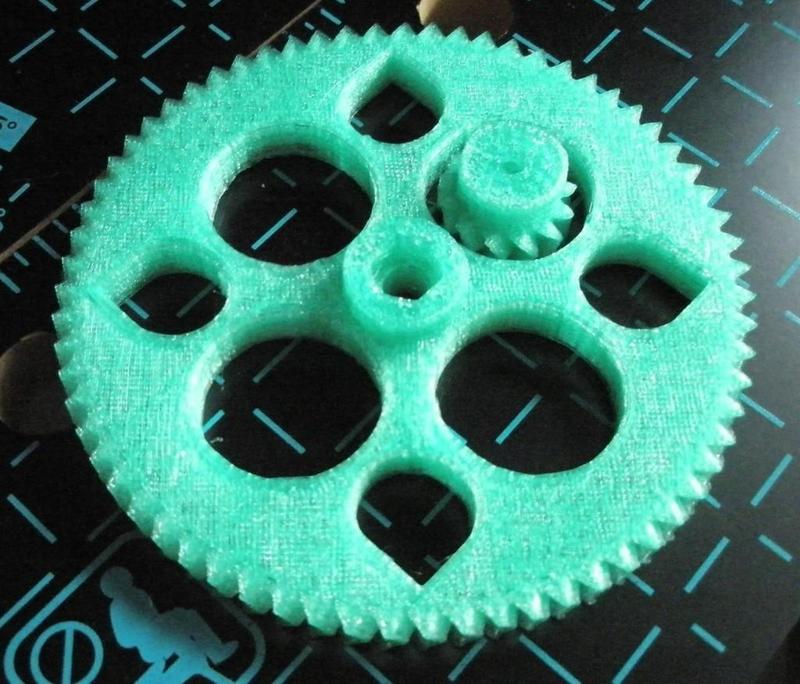 Extruder gears set for Techzone Huxley extruder.