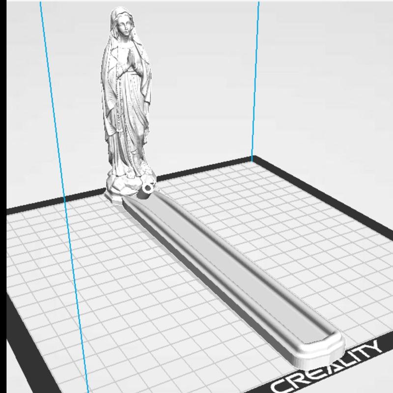 our lady of aparecida incense holder