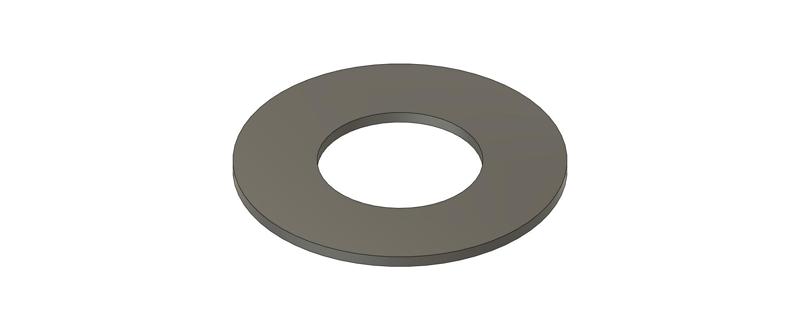 2 1/2 INCH MONZA FLIP TOP GAS PETROL CAP GASKET - BSA, TRIUMPH