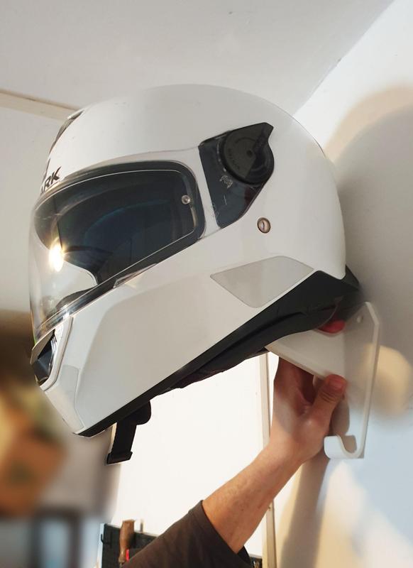 Motorcycle helmet holder and hanger for for equipment | HELMET HOLDER | MOTORCYCLE | HELMET |  MOTO | 3D MODEL STL | STL | 3D PRINTING FILE | 3D STL FILE
