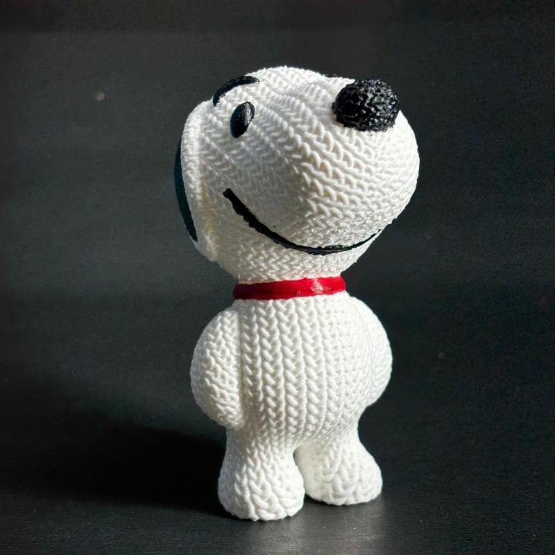 Knitted Snoopy