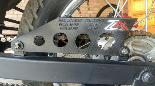 Motorcycle chain guard zanella zr