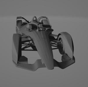 Formula E Spark SRT05 model 3d