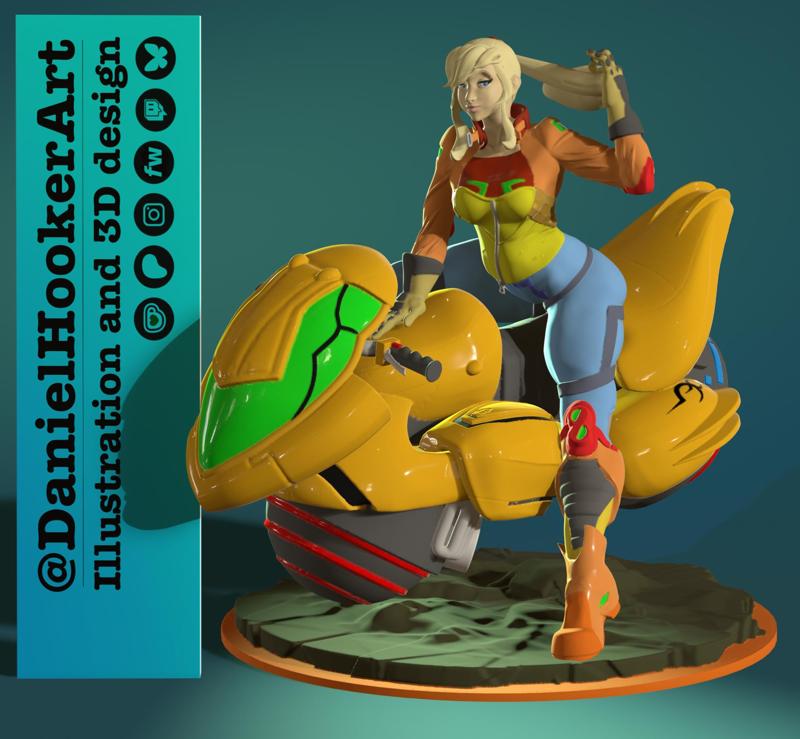 Biker Samus