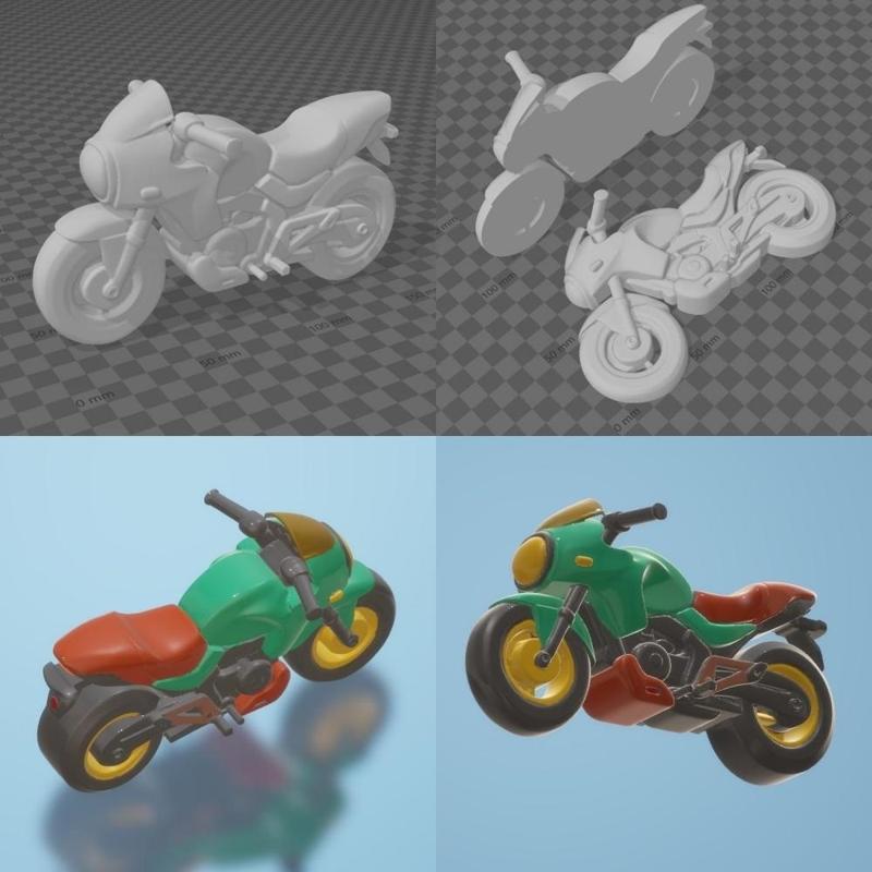 Motorcycle, toy, child