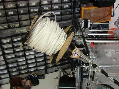 Makeshift Club-Mate Filament Spool