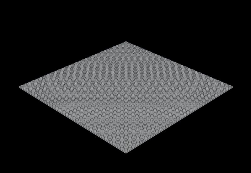 Lego Compatible (3811.dat) Baseplate 32 x 32