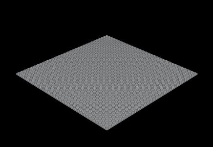 Lego Compatible (3811.dat) Baseplate 32 x 32