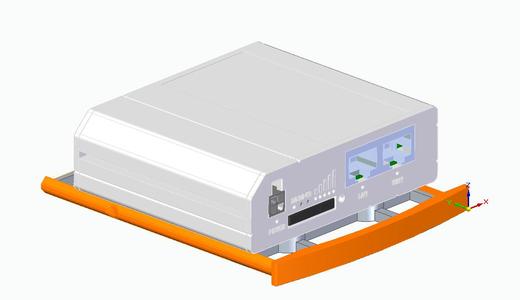 RUT240 sled for the ZimaBoard Modular 1U Rack