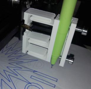 Ender5 pen holder for xy-plotter