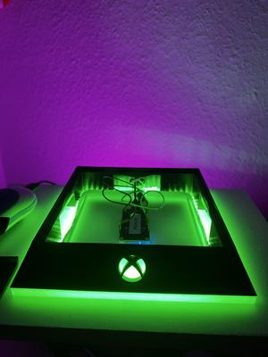 Xbox OneX Stand, NodeMCU V3 & Neopixel