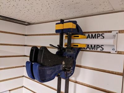 Clamps Wall Mount