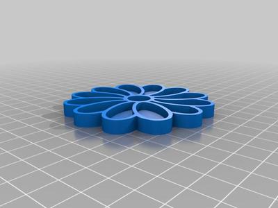 Daisy Cookie Cutter and Stamp