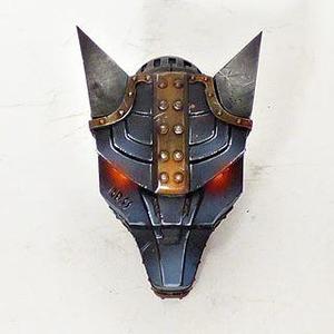 Legio lupus (wolf) warlord titan head (full sized not titanicus sized) Original.