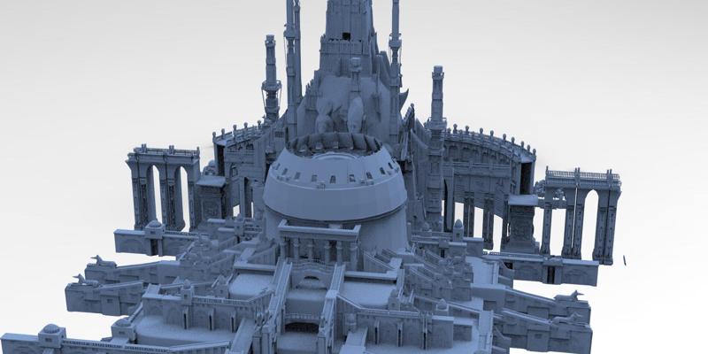 Ancient Egyptian High Arena City