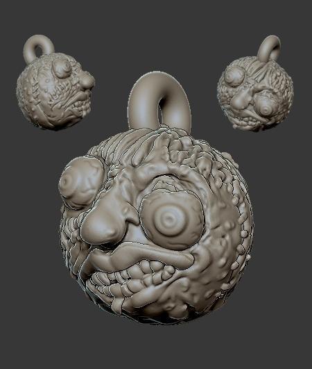MADBALLS KEYCHAIN