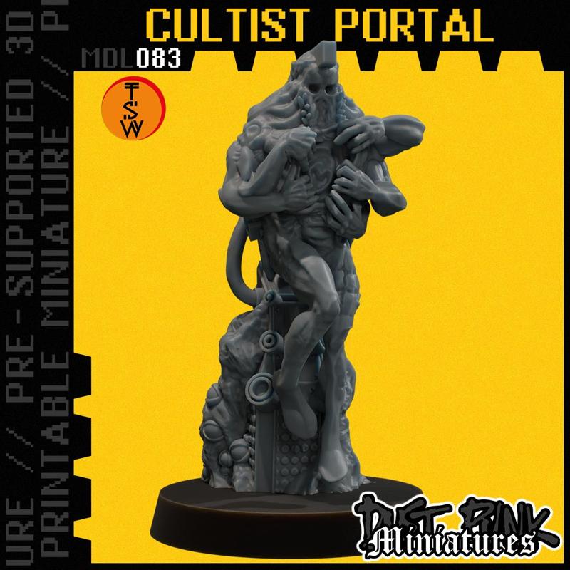 MDL083 CULTIST PORTAL [PRE-SUPPORTED]