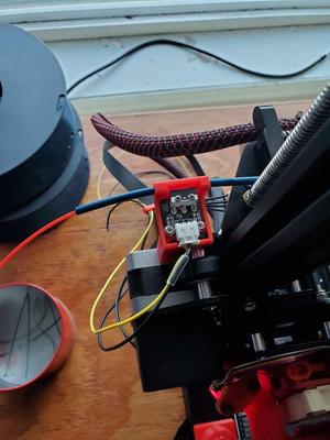 Ender 3 Pro filament sensor (aka Z endstop) holder