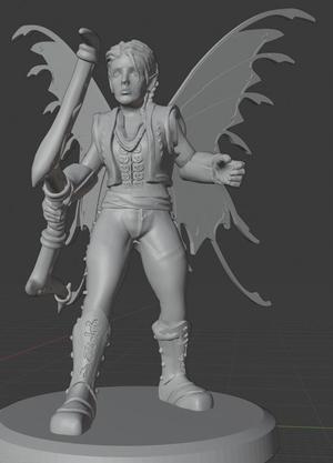 Fairy male archer