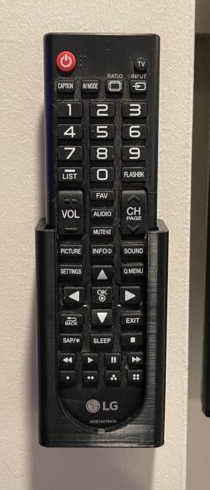 LG remote control holder/wall mount