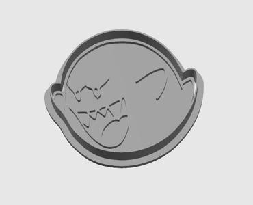 Luigi Mansion Cookie Cutter Boo