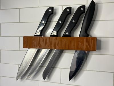 Wall knife holder